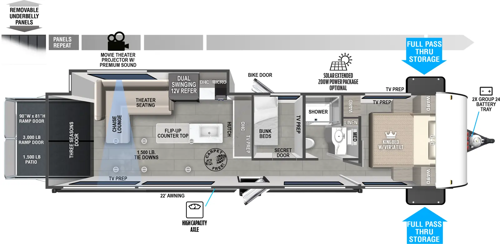 Salem Fsx 30VCVIEW Floorplan